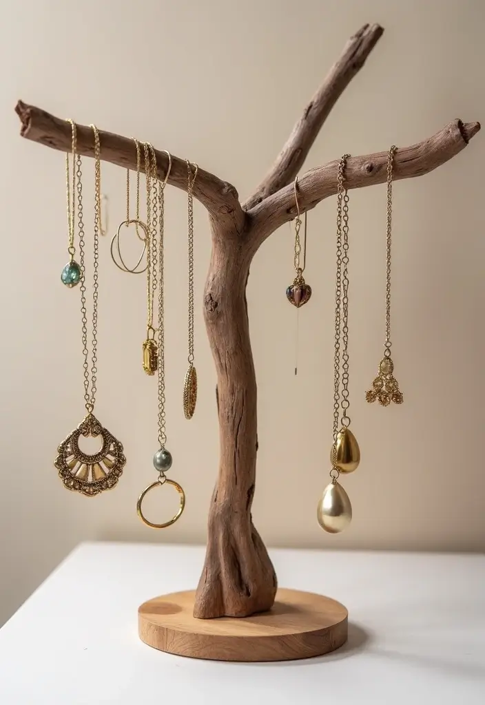 30 Easy DIY Crafts for Home Decor You’ll Want to Try Right Now - 28. DIY Jewelry Holder from Branches