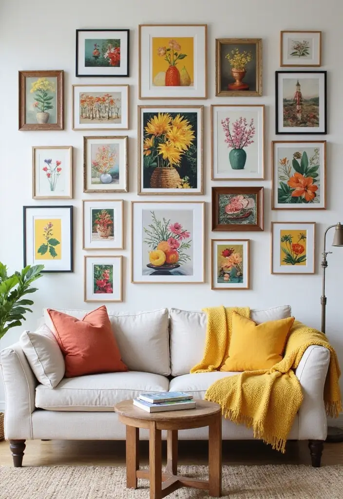 30 Easy DIY Crafts for Home Decor You’ll Want to Try Right Now - 5. Picture Frame Gallery Wall