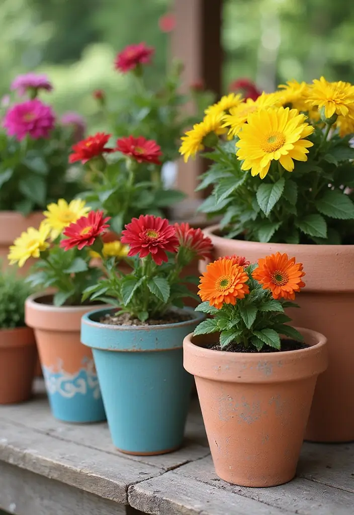 30 Easy DIY Crafts for Home Decor You’ll Want to Try Right Now - 6. Painted Terra Cotta Pots