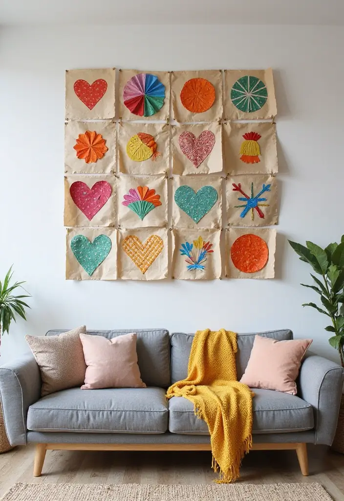 30 Easy DIY Crafts for Home Decor You’ll Want to Try Right Now - 7. DIY Wall Art from Recycled Paper
