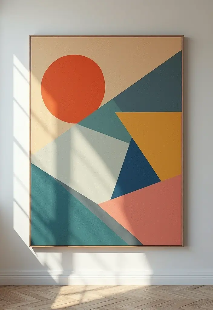 30 Easy DIY Home Decor Cheap Homemade Wall Art Craft Ideas for Every Room - 18. Geometric Wood Wall Art