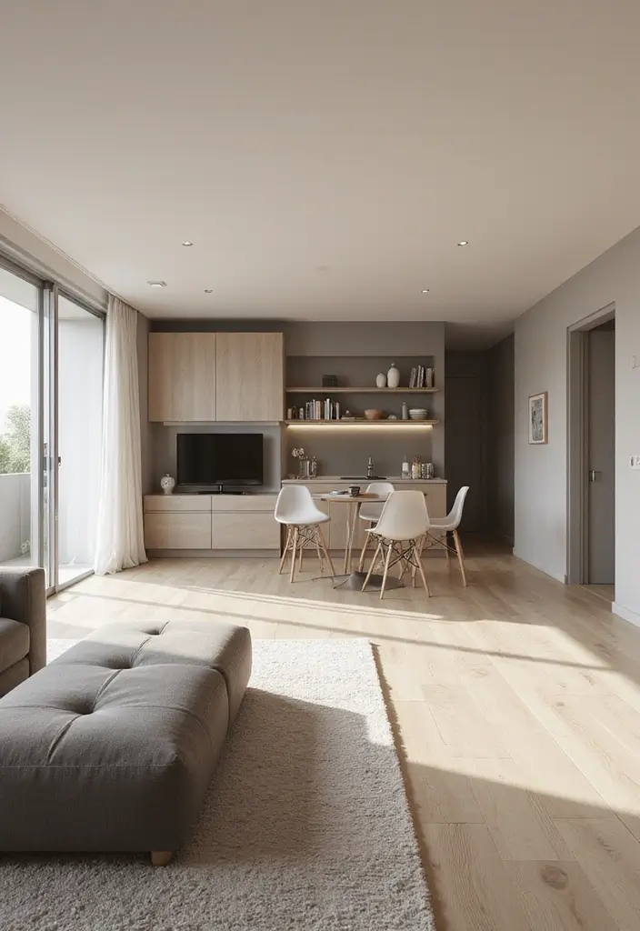 30 Eco-Friendly Home Decor Ideas for Living Room and Kitchen - 14. Simple, Minimalist Designs