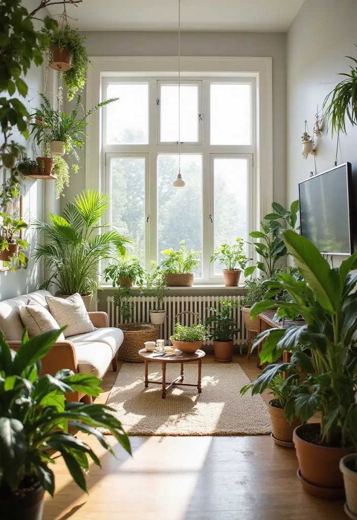 30 Eco-Friendly Home Decor Ideas for Living Room and Kitchen - 2. Biophilic Design