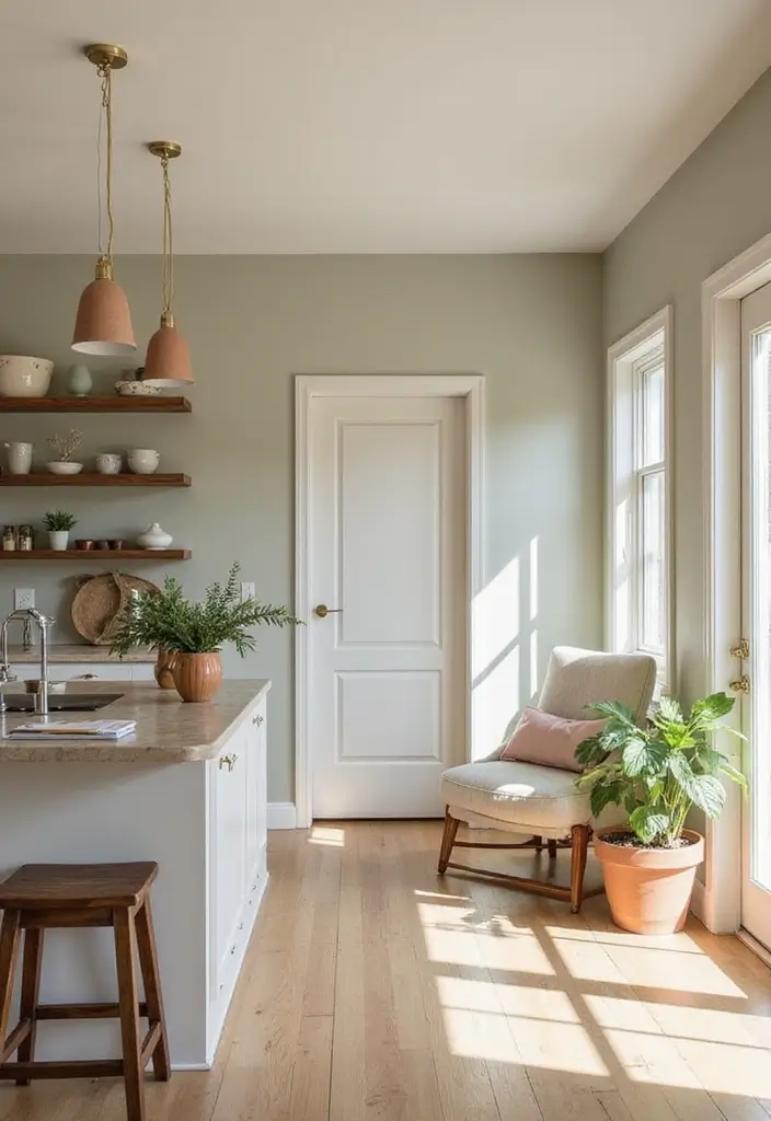 30 Eco-Friendly Home Decor Ideas for Living Room and Kitchen - 4. Non-Toxic Paint