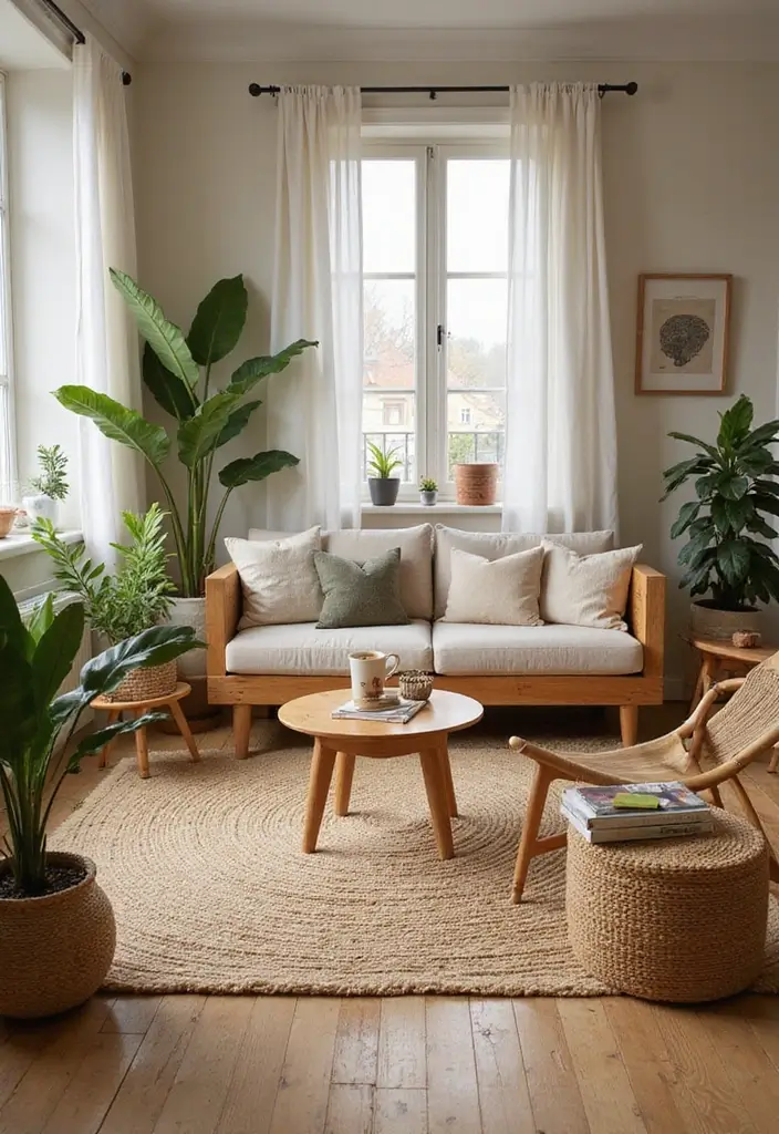 30 Ethnic Home Decor Indian Living Rooms Full of Culture and Warmth - 1. Earthy Tones and Natural Textures