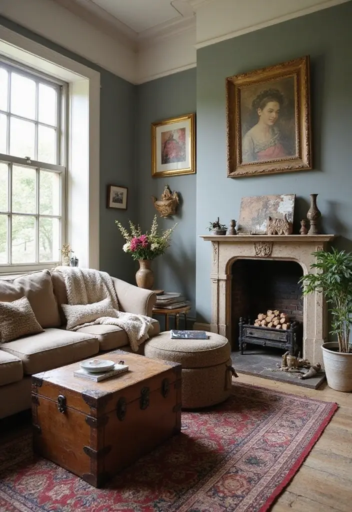 30 Ethnic Home Decor Indian Living Rooms Full of Culture and Warmth - 29. Vintage Finds