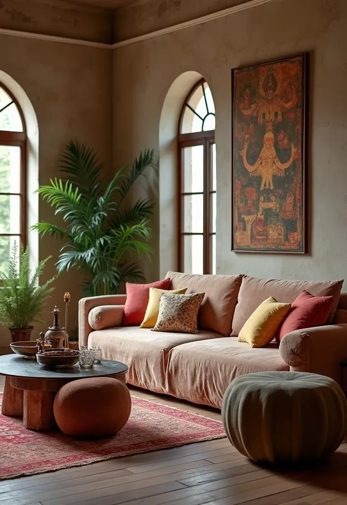 30 Ethnic Home Decor Indian Living Rooms Full of Culture and Warmth - 30. Combining Old and New