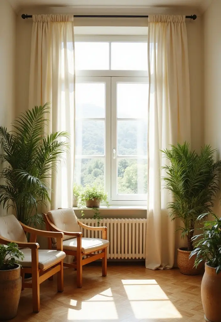 30 Fall Decor Ideas for the Home Boho Style with Earthy Charm - 8. Natural Light Accents