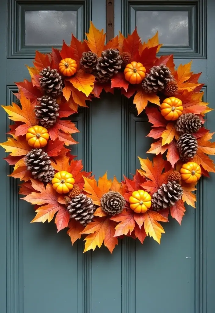 30 Fall Decor Ideas for the Home DIY Projects for Cozy Spaces - 4. Fall Wreaths