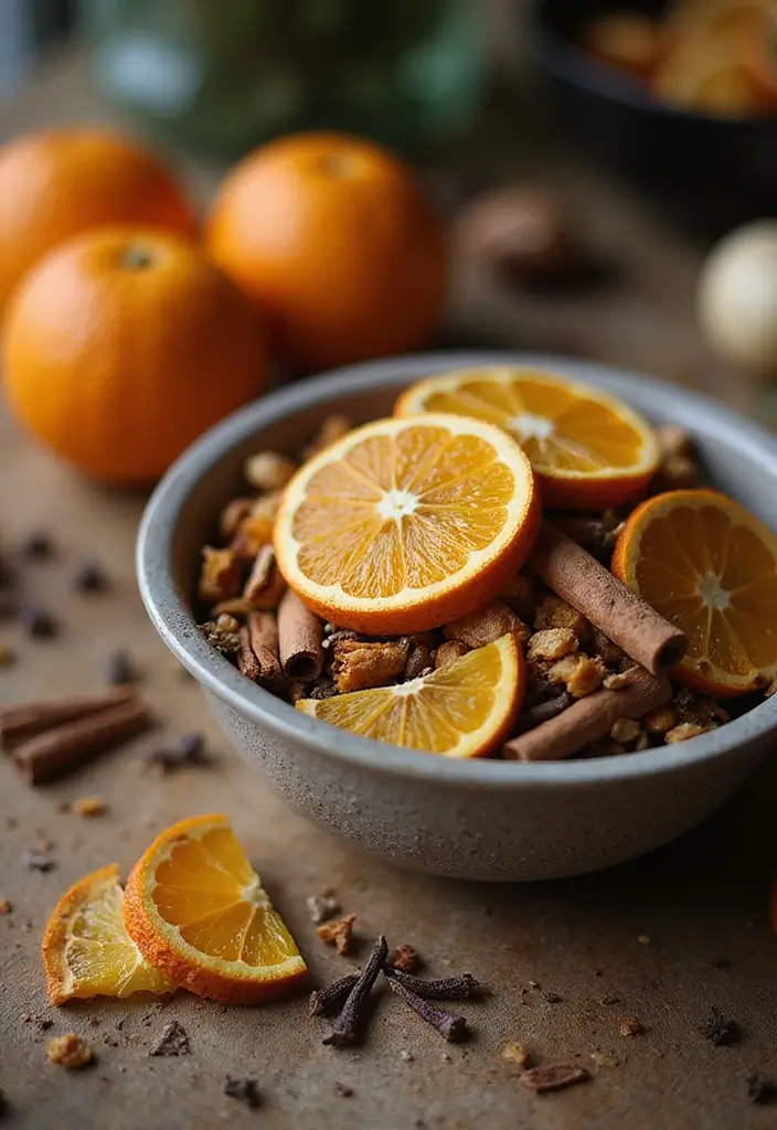 30 Fall Decor Ideas for the Home Kitchens Filled with Seasonal Magic - 13. Seasonal Potpourri
