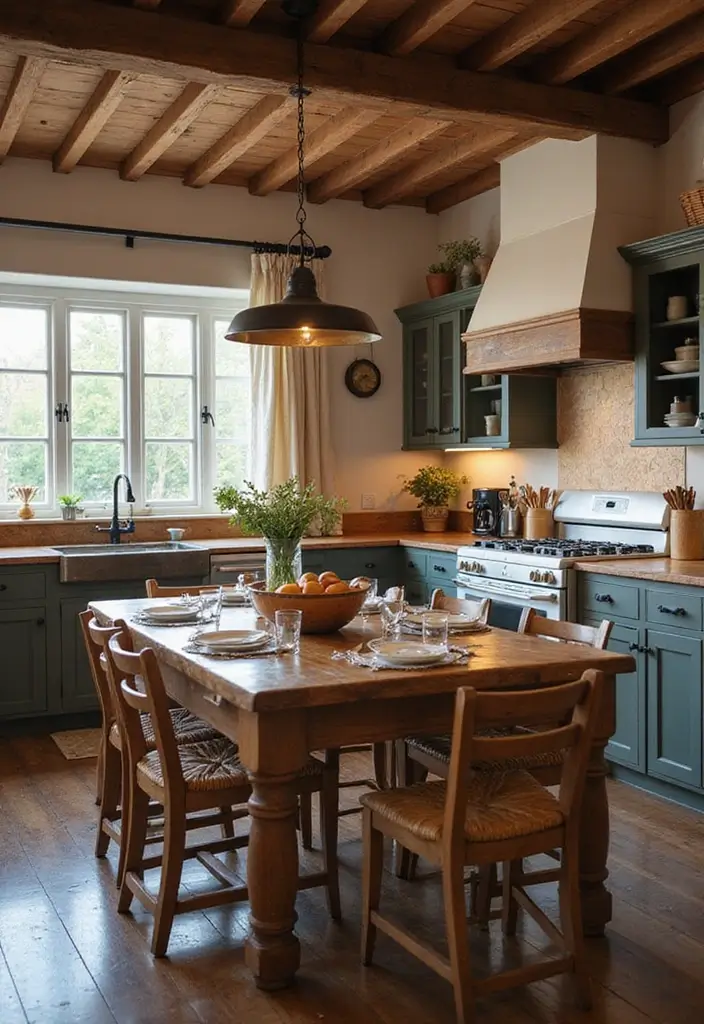 30 Fall Decor Ideas for the Home Kitchens Filled with Seasonal Magic - 29. Gathering Spaces