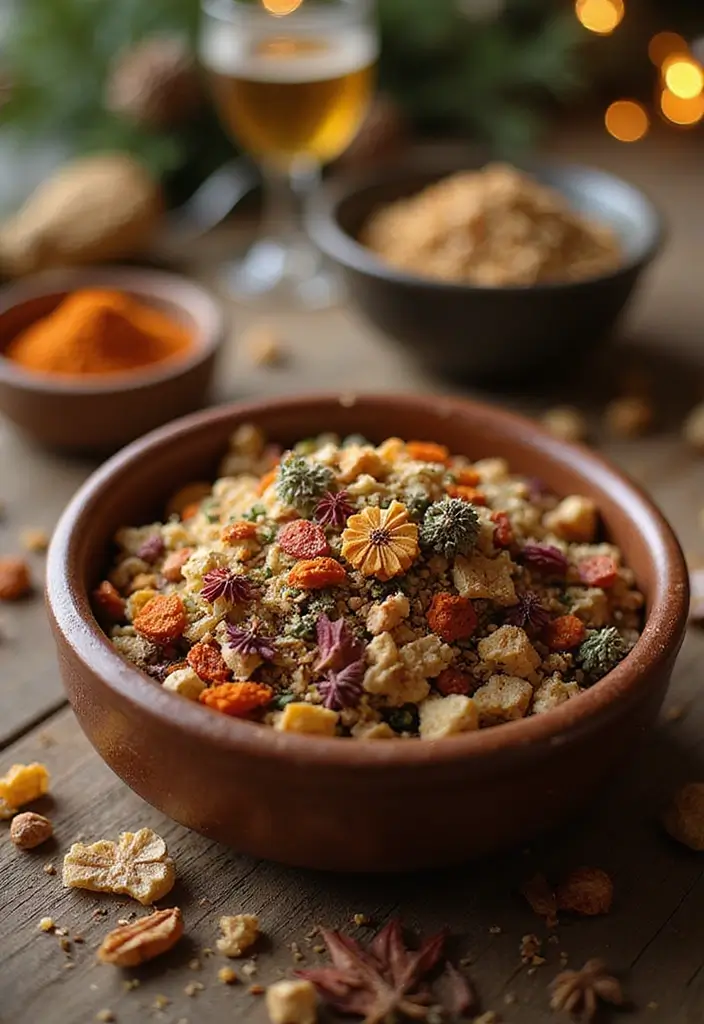 30 Ganesh Decoration Ideas for Eco-Friendly Home Decor DIY - 6. Organic Potpourri for Fragrance