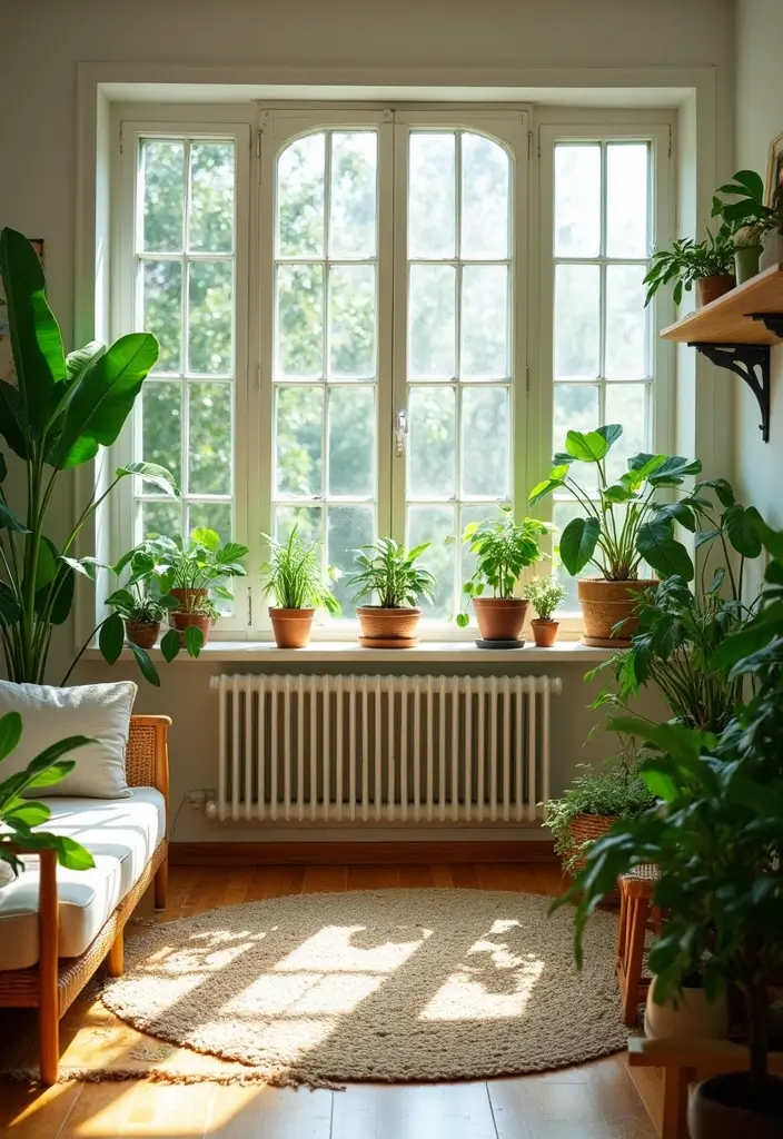 30 Home Decor Ideas for Modern Living Room Design - 2. Biophilic Design Elements