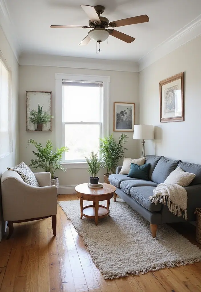 30 Home Decor Ideas for Modern Living Room Design - 20. Repurposed Thrift Finds