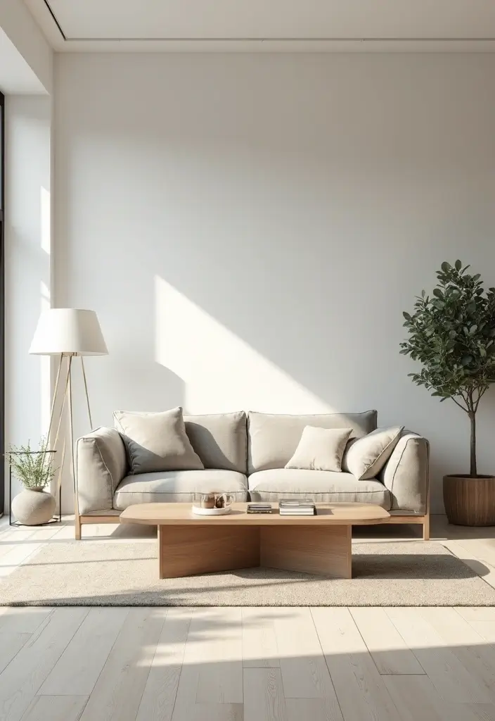 30 Home Decor Ideas for Modern Living Room Design - 4. Minimalist Furniture Arrangements