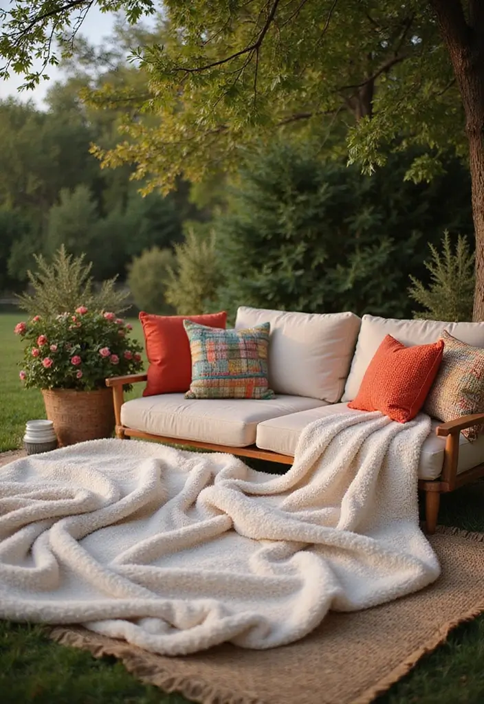 30 Romantic Date Night at Home Decor Ideas for an Intimate Setting - 2. Cozy Blankets and Cushions