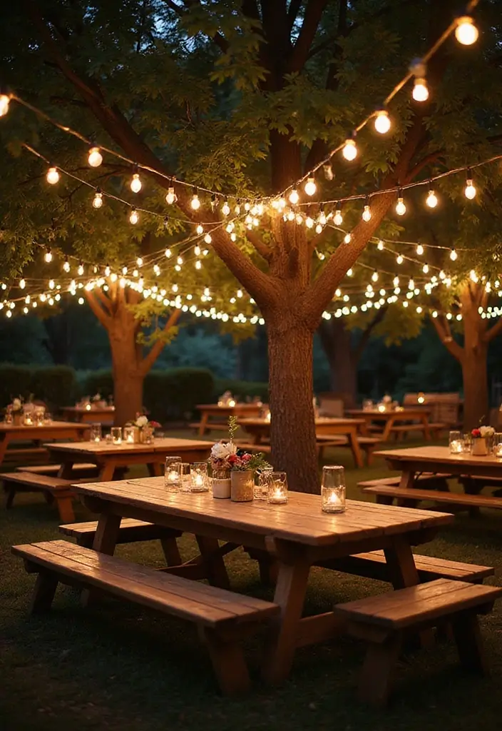 30 Romantic Date Night at Home Decor Ideas for an Intimate Setting - 6. Stringing the Evening Together