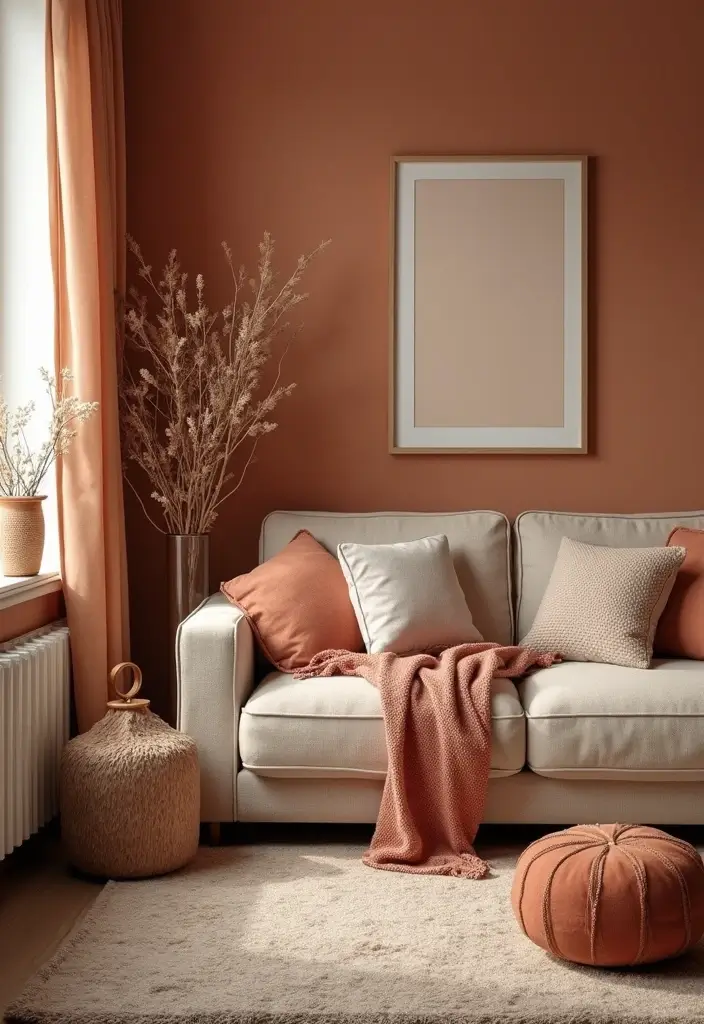 30 Winter Decor Ideas for the Home to Keep It Cozy and Bright - 12. Warm Color Palettes
