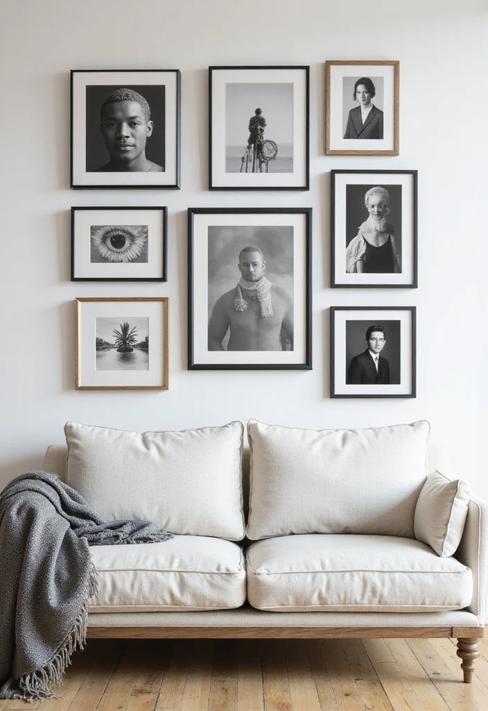 Black and White Home Decor: A Sleek Guide with 17 Modern Monochrome Inspirations - 13. Black and White Photography