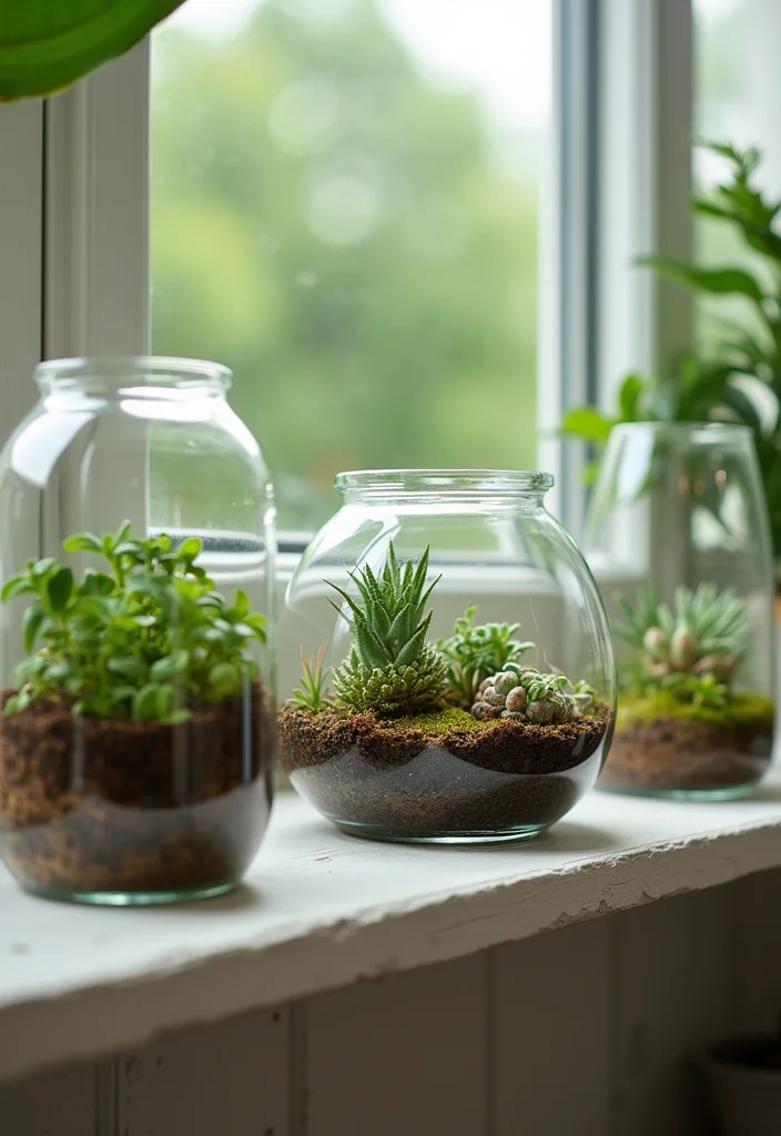 Cheap DIY Home Decor Easy Creative: A Simple Guide with 18 Clever Crafting Inspirations - 18. DIY Terrariums