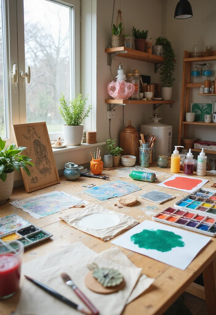 Crafts for Adults Home Decor: A Stylish Guide with 19 Sophisticated Handmade Inspirations - 16. Eco-Friendly Art Supplies