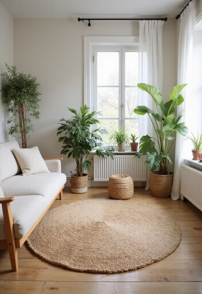 Crafts for Adults Home Decor: A Stylish Guide with 19 Sophisticated Handmade Inspirations - 4. Natural Fiber Rugs