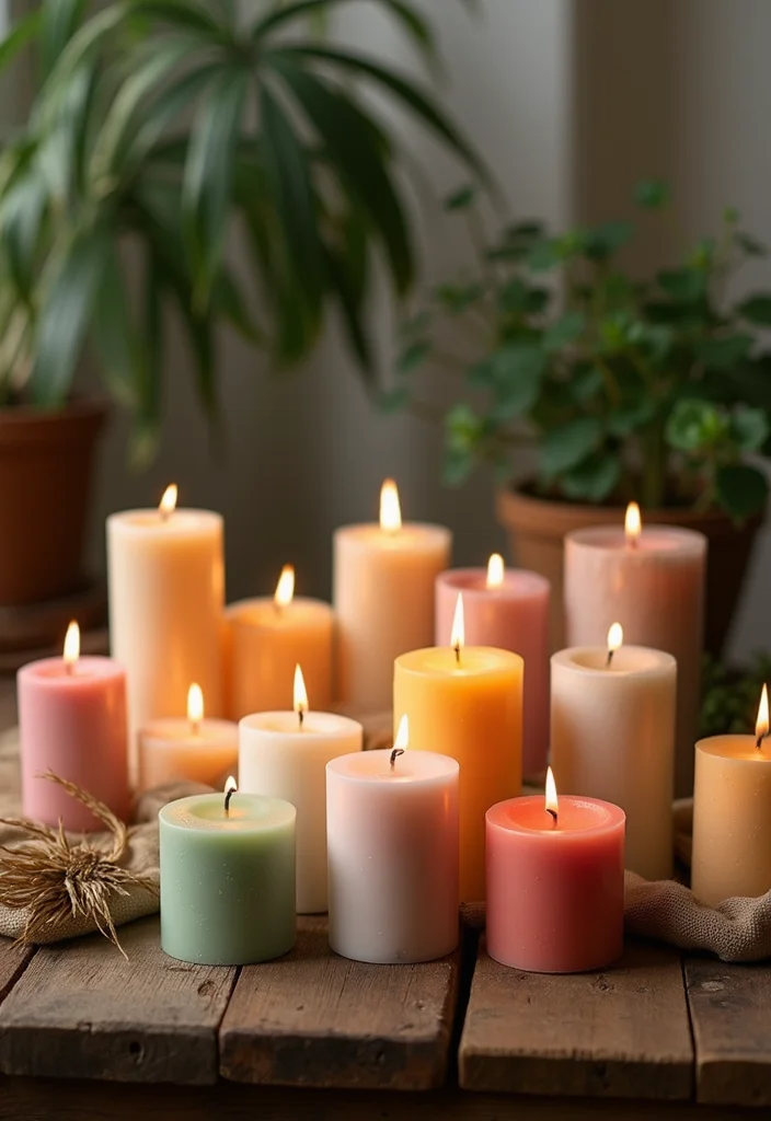 Crafts for Adults Home Decor: A Stylish Guide with 19 Sophisticated Handmade Inspirations - 5. Handmade Candles