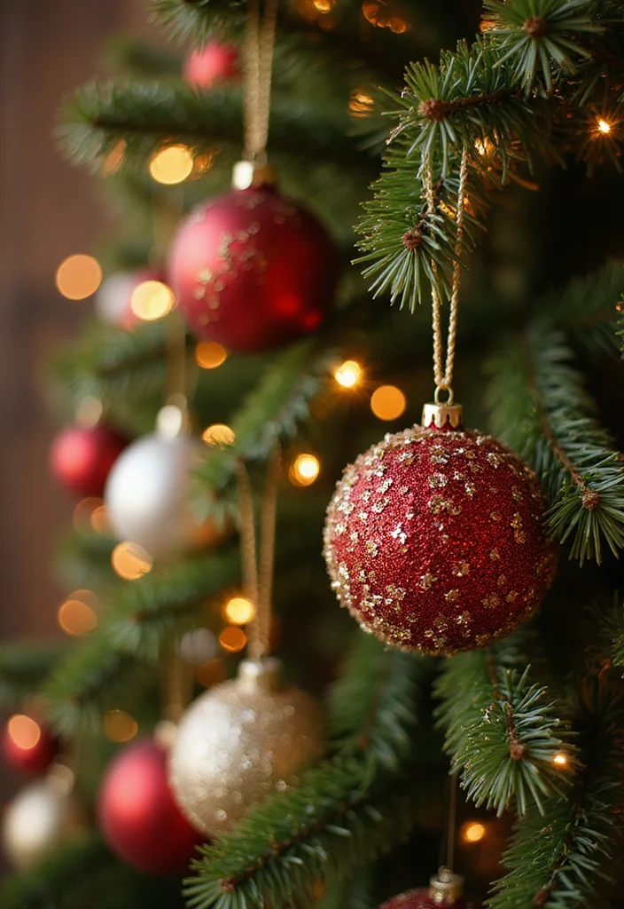 DIY Home Decor Dollar Store: A Crafty Guide with 17 Affordable Creative Inspirations - 15. Glittery Holiday Ornaments