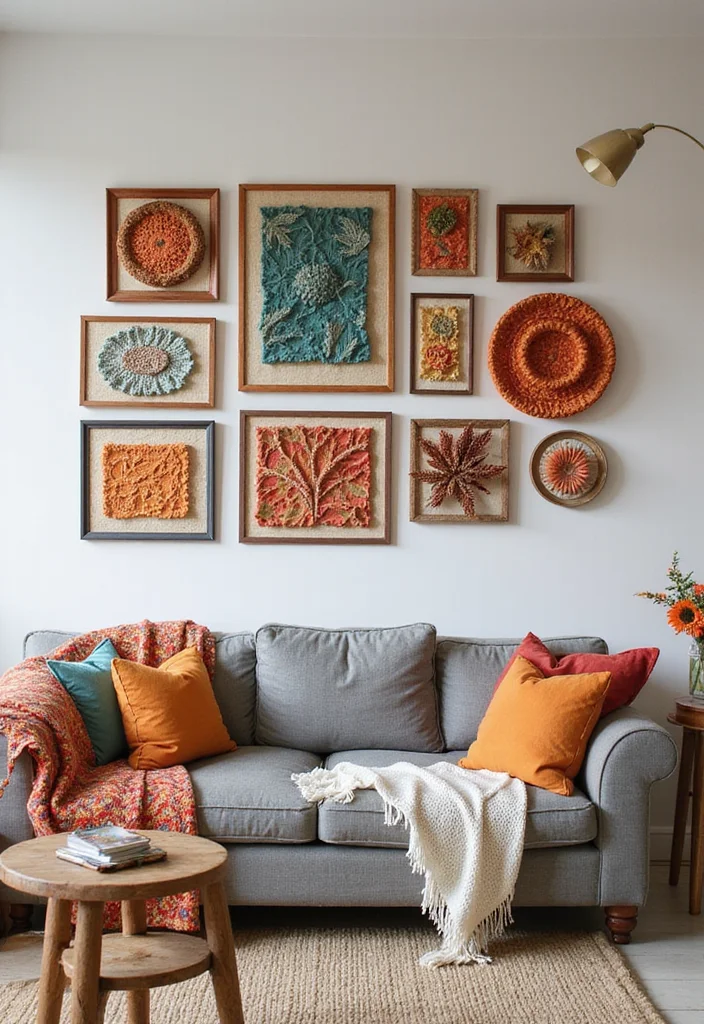 DIY Home Decor Easy Creative: A Simple Guide with 19 Beginner-Friendly Craft Inspirations - 4. Fabric Wall Art