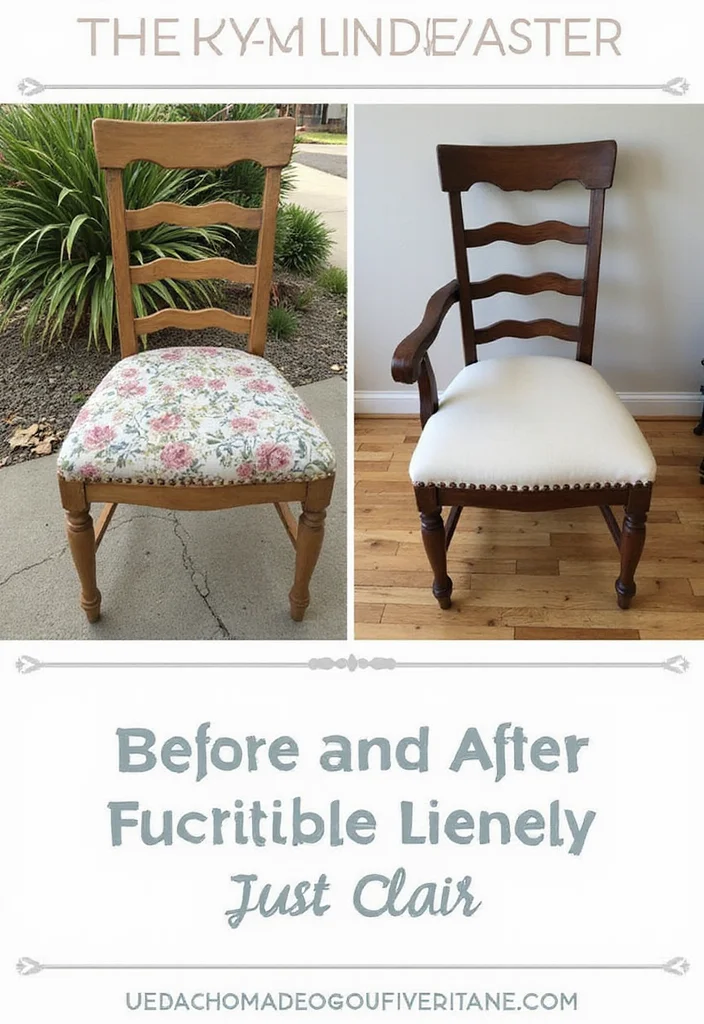 DIY Home Decor Easy Creative: A Simple Guide with 19 Beginner-Friendly Craft Inspirations - 9. Upcycled Furniture Makeover