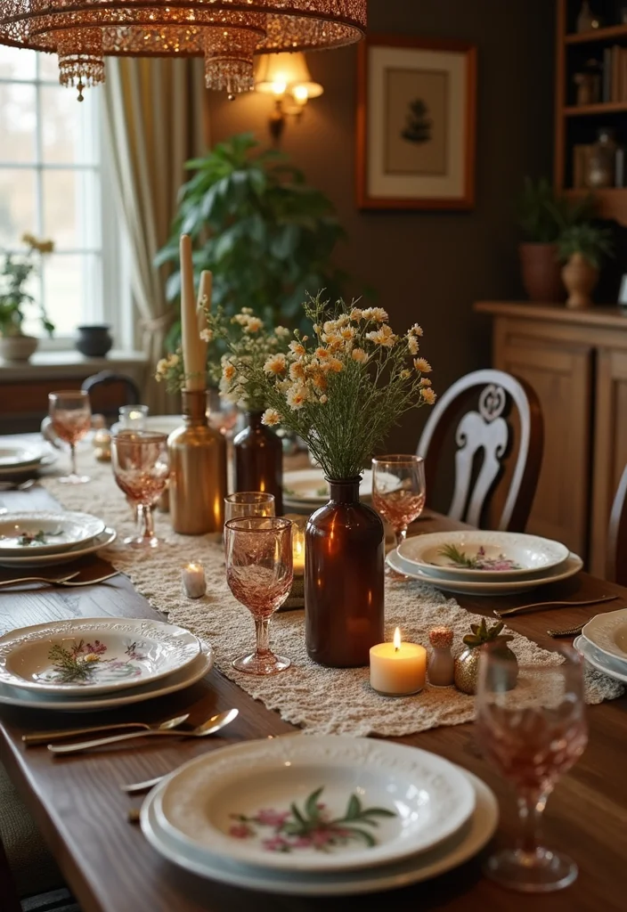 Dining Table Decor Indian Home: A Cultural Guide with 17 Elegant Table Styling Inspirations - 10. Personal Touches