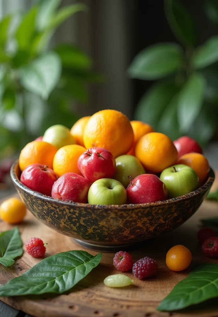 Dining Table Decor Indian Home: A Cultural Guide with 17 Elegant Table Styling Inspirations - 5. Incorporating Fruits