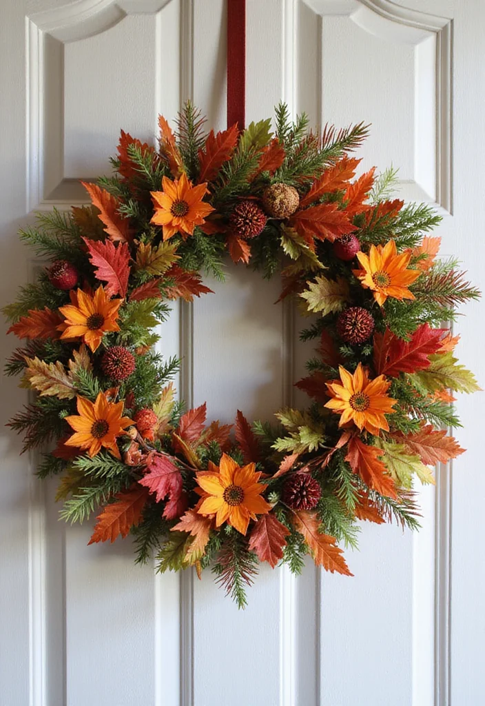 Dollar Tree DIY Home Decor: A Creative Guide with 19 Affordable Decorating Inspirations - 6. Trendy Wreaths for Every Season
