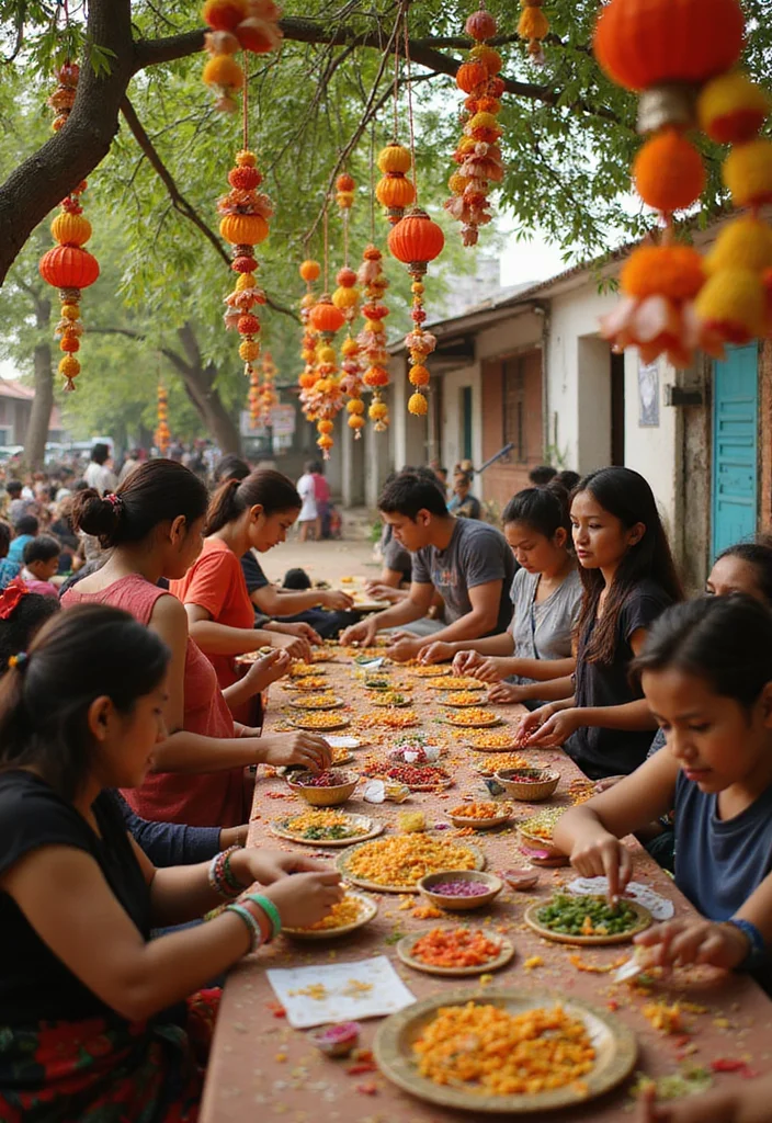 Ganesha Decoration Ideas Home Decor: A Festive Guide with 18 Traditional Sacred Inspirations - 10. Community Involvement