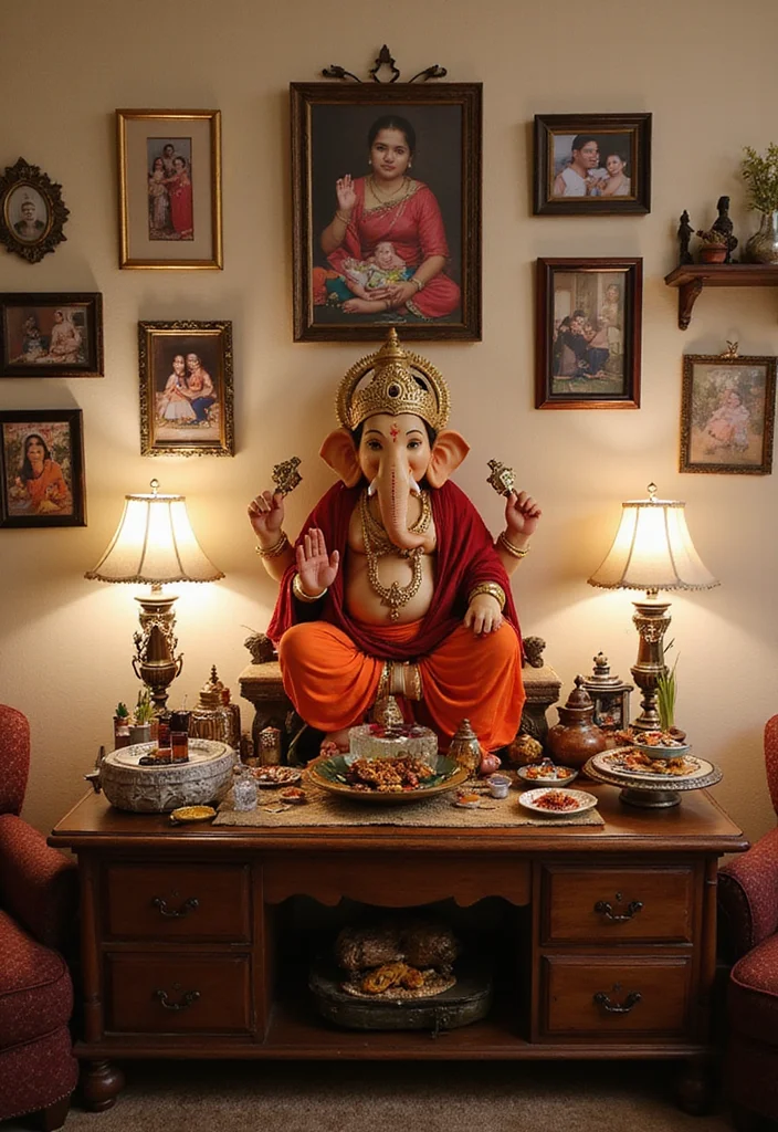 Ganesha Decoration Ideas Home Decor: A Festive Guide with 18 Traditional Sacred Inspirations - 11. Personalized Touches