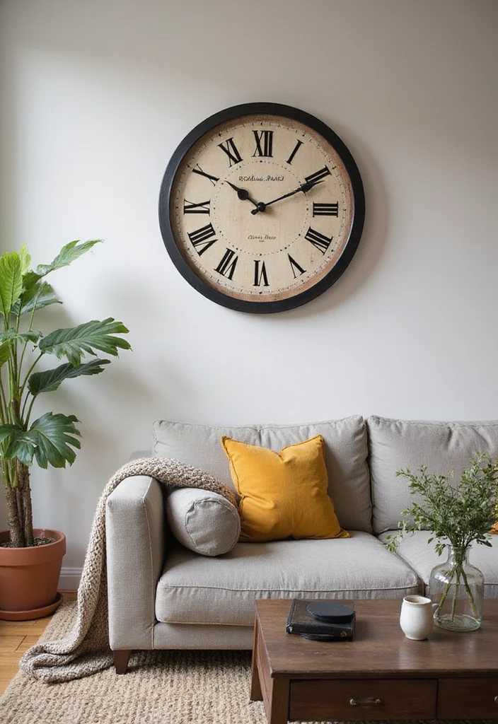 Goodwill Finds Thrifting Home Decor: A Treasure-Hunt Guide with 20 Upcycled Inspirations - 16. Retro Clock Makeovers