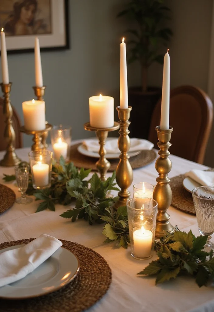 Goodwill Finds Thrifting Home Decor: A Treasure-Hunt Guide with 20 Upcycled Inspirations - 17. Crafty Upcycled Candle Holders