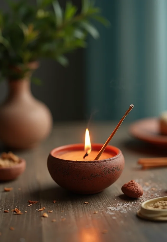 Home Decor Gifts for Diwali: A Bright Guide with 18 Thoughtful Festive Inspirations - 14. Handmade Clay Incense Holders