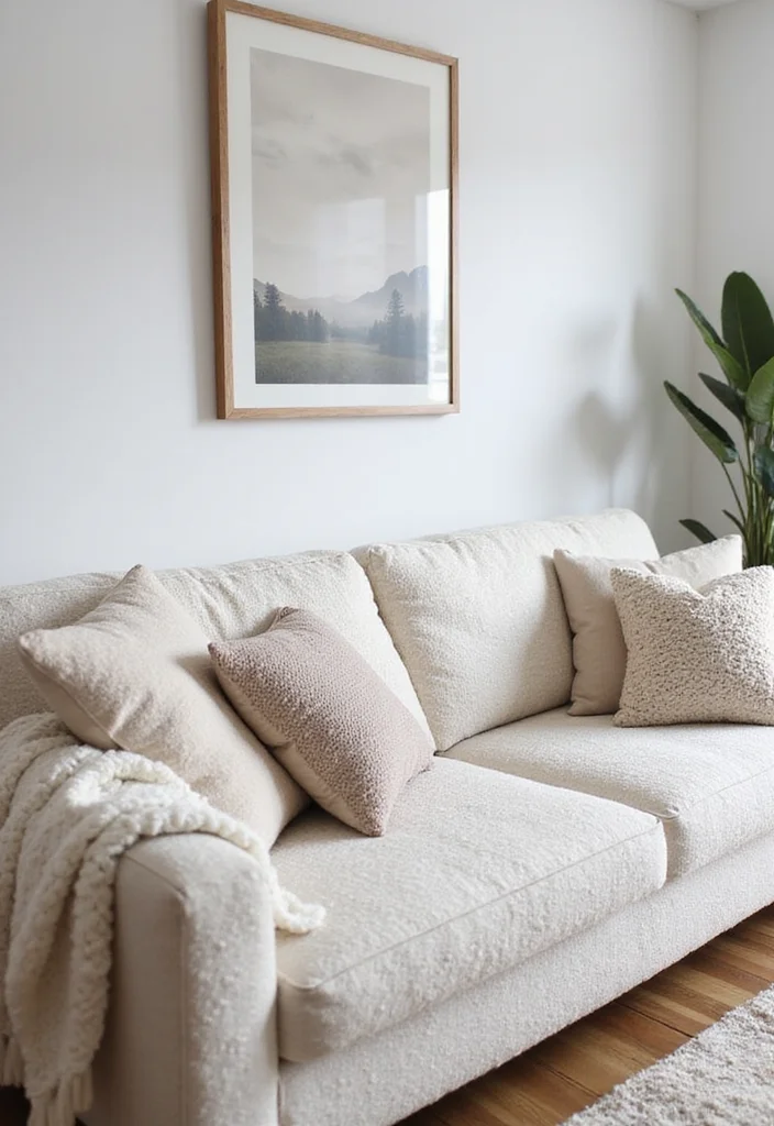 Home Decor Ideas Black and White: A Monochrome Guide with 19 Clean & Elegant Inspirations - 5. Textured White Furnishings