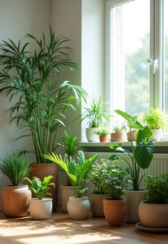 Home Decor Ideas Indian Style: A Vibrant Guide with 20 Cultural Interiors Inspirations - 10. Indoor Plants and Greenery