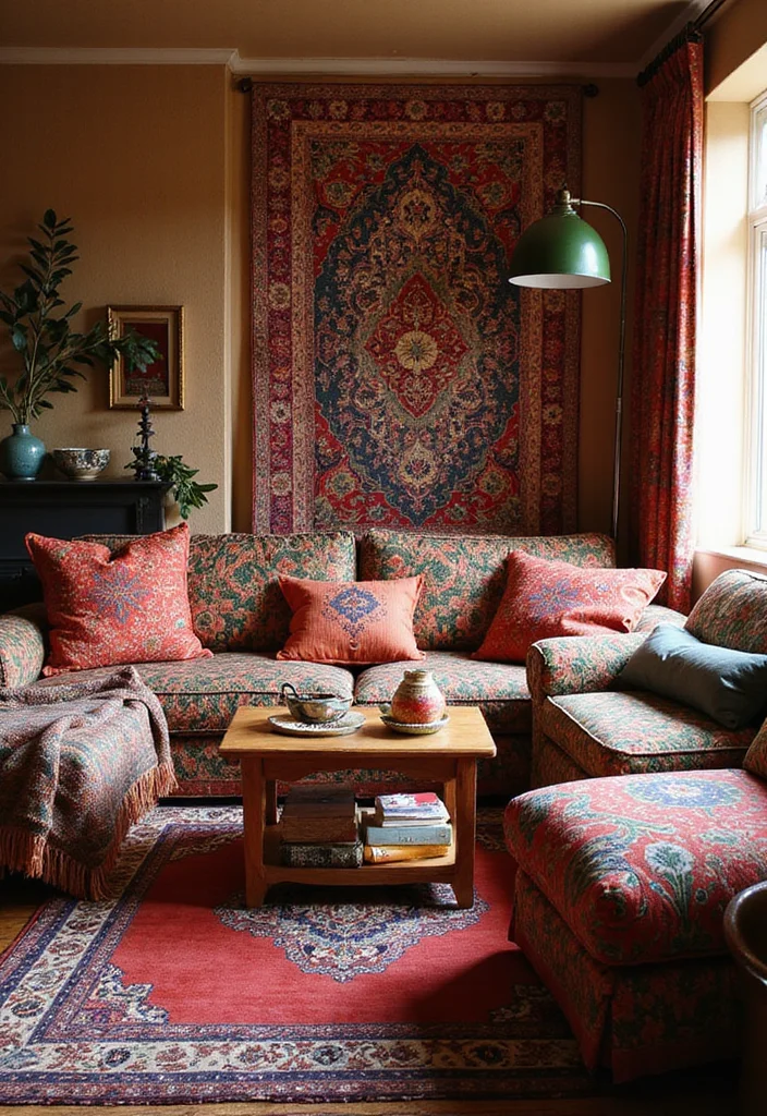 Home Decor Ideas Indian Style: A Vibrant Guide with 20 Cultural Interiors Inspirations - 2. Intricate Textiles Everywhere