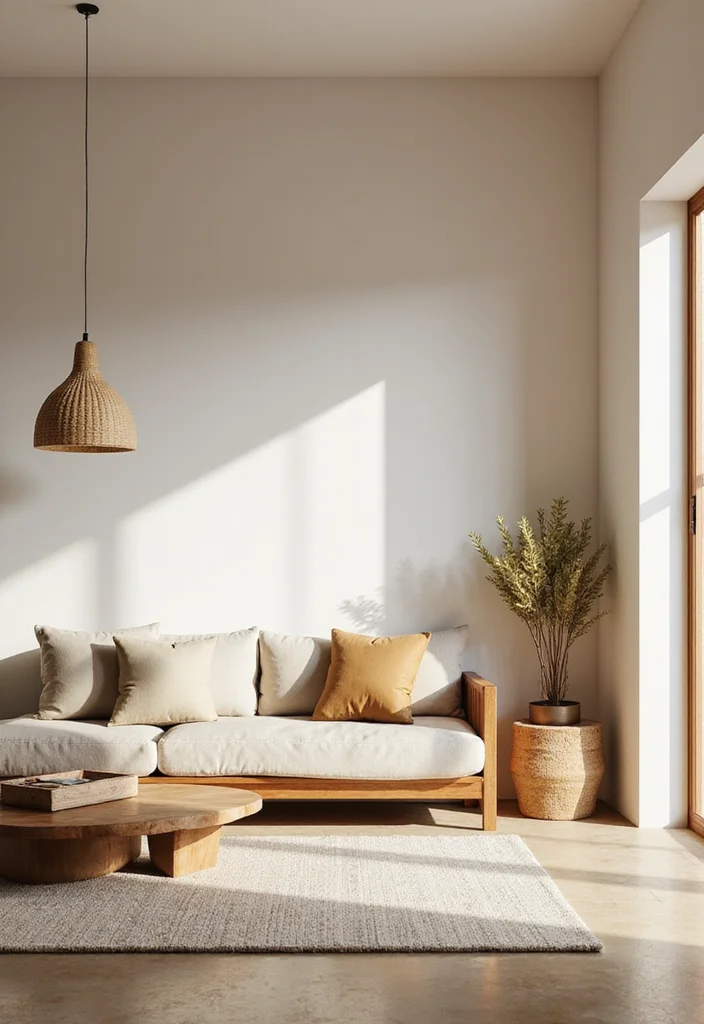 Home Decor Ideas Indian Style: A Vibrant Guide with 20 Cultural Interiors Inspirations - 4. Minimalist Indian Style