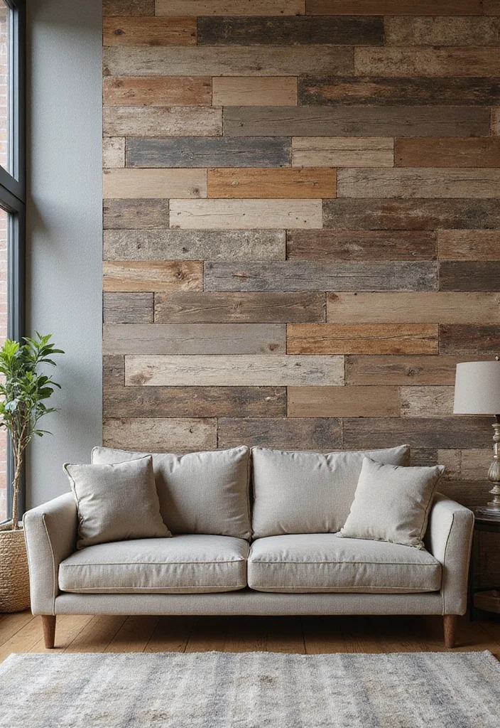 Home Decor Ideas Living Room: A Comfortable Guide with 20 Fresh Interior Inspirations - 13. Textured Wall Treatments