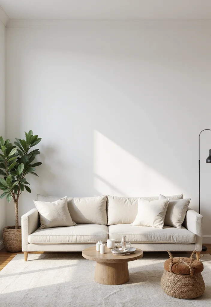 Home Decor Ideas Living Room: A Comfortable Guide with 20 Fresh Interior Inspirations - 16. Minimalist Decor