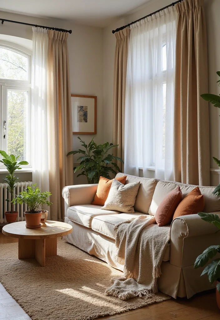 Home Decor Ideas Living Room: A Comfortable Guide with 20 Fresh Interior Inspirations - 2. Eco-Friendly Fabrics