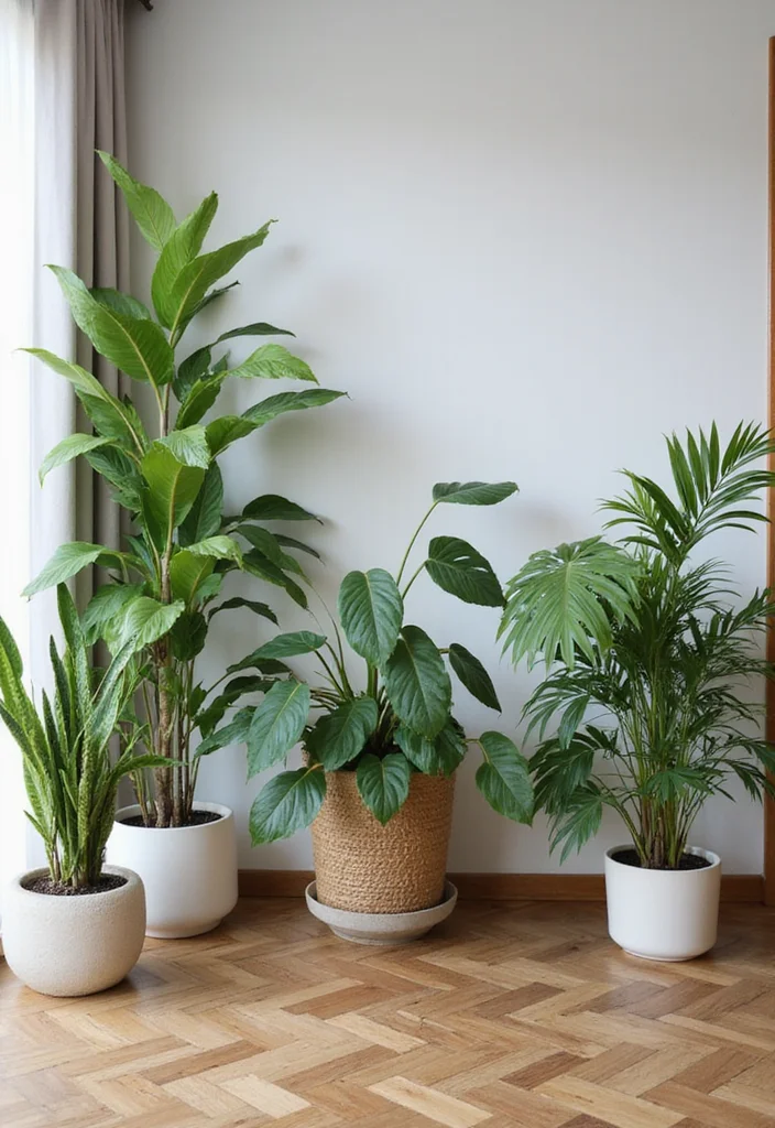 Home Decor Ideas Living Room: A Comfortable Guide with 20 Fresh Interior Inspirations - 3. Indoor Plants