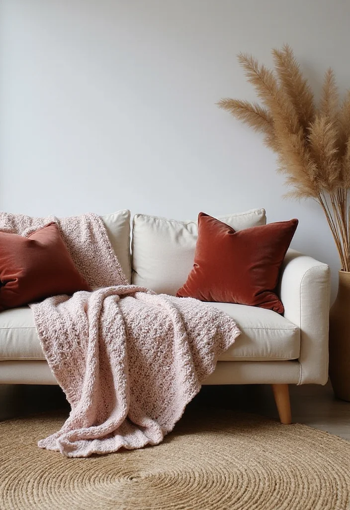 Home Decor Ideas Living Room: A Comfortable Guide with 20 Fresh Interior Inspirations - 7. Cozy Textures