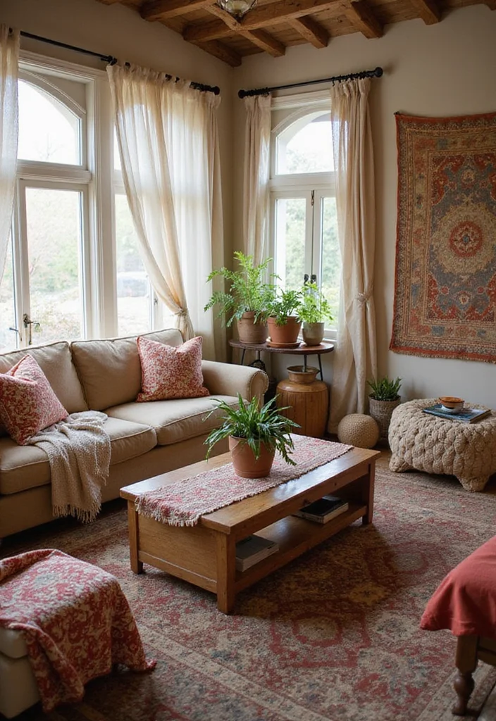 Home Decor Inspiration Living Room: A Comfort-Focused Guide with 18 Welcoming Styling Inspirations - 17. Incorporating Textiles