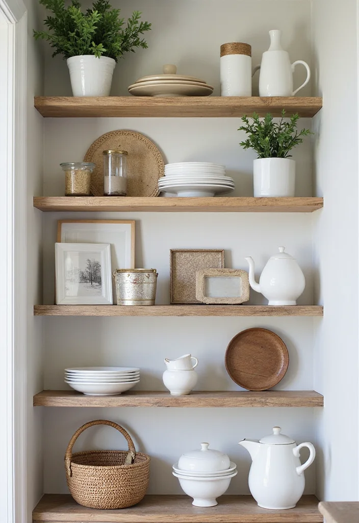 Home Decor Trends Interiors: A Forward-Looking Guide with 19 Fresh Design Inspirations - 13. Open Shelving: Style Meets Function