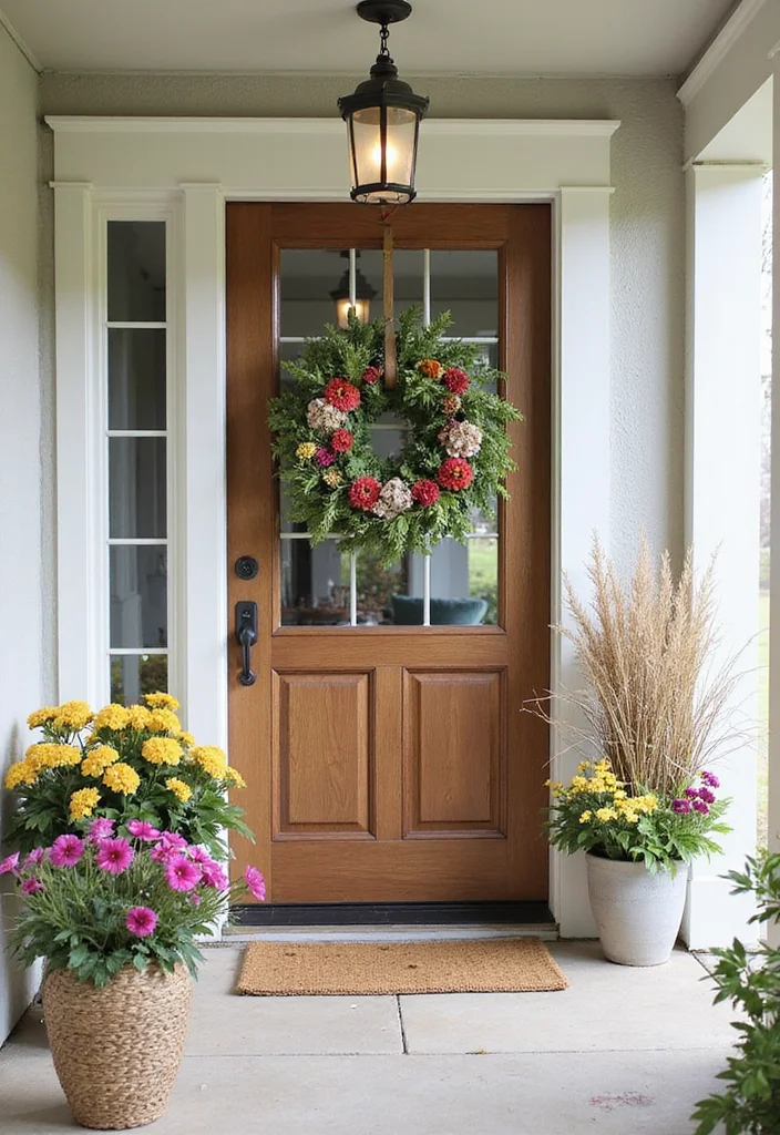 Home Entrance Decor Entryway Front Entry: An Inviting Guide with 20 Warm Entrance Inspirations - 13. Seasonal Decor Swaps